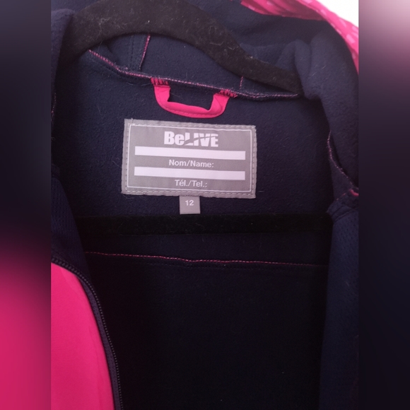 BeLive soft shell jacket. Size 12 - Picture 8 of 16